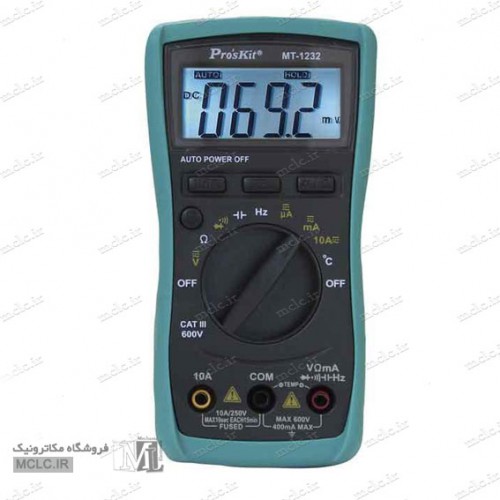 DIGITAL MULTIMETER PROSKIT MT-1232 ELECTRONIC EQUIPMENTS